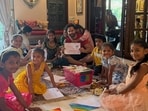 Varun Dhawan marks Navratri with a traditional Kanya Pujan ceremony, shares photo.