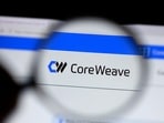 FILE PHOTO: CoreWeave logo is seen in this illustration taken July 20, 2026. REUTERS/Dado Ruvic/Illustration/File Photo
