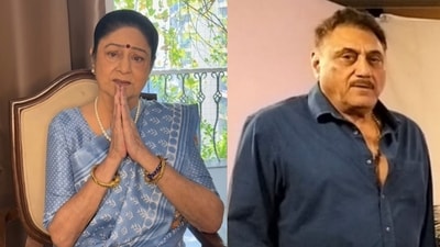 Aruna Irani returns to work after husband Kuku Kohli's death.