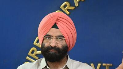 Delhi environment minister Manjinder Singh Sirsa (HT Archive) Delhi environment minister Manjinder Singh Sirsa (HT Archive)