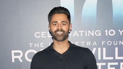 Hasan Minhaj, American comedian of Indian origin, claimed that dal is often served with 'dharka' on top. (Getty Images via AFP) Hasan Minhaj, American comedian of Indian origin, claimed that dal is often served with 'dharka' on top. (Getty Images via AFP)
