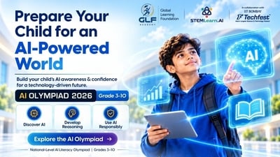 How will children still learn the basics is the worry that every new tech tool brings. With AI now built into everyday apps, the Global Learning Foundation AI Olympiad 2026 gives students in Grades 3 to 10 a structured way to understand it. How will children still learn the basics is the worry that every new tech tool brings. With AI now built into everyday apps, the Global Learning Foundation AI Olympiad 2026 gives students in Grades 3 to 10 a structured way to understand it.
