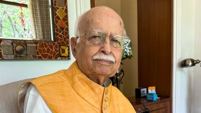 LK Advani was last admitted to Apollo Hospital in May this year for age-related health concerns. (PTI) LK Advani was last admitted to Apollo Hospital in May this year for age-related health concerns. (PTI)