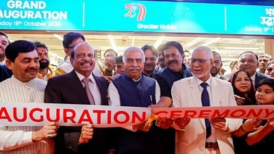 LuLu Group, a leading retail group in the region, has opened a new 1-lakh-sq-ft hypermarket in Greater Noida, strengthening its presence in Uttar Pradesh and the Delhi-NCR region, LuLu Group, a leading retail group in the region, has opened a new 1-lakh-sq-ft hypermarket in Greater Noida, strengthening its presence in Uttar Pradesh and the Delhi-NCR region,