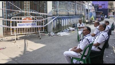 Nineteen people were killed and 25 injured in a stampede at a pandal in Kolkata on Saturday. (PTI)