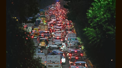 Officials said the civic body and Tata Projects had also been directed to clear construction debris, excess material and obstructions from footpaths between Sancheti Hospital and Balewadi. (FILE) Officials said the civic body and Tata Projects had also been directed to clear construction debris, excess material and obstructions from footpaths between Sancheti Hospital and Balewadi. (FILE)