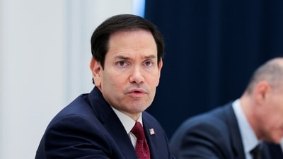 Rubio said America has “had to waive sanctions over the past few months” owing to the global supply situation (REUTERS)