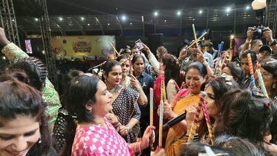The three-day Dandiya/Navratri Festival 2026 concluded at Chhatrasal Stadium in Delhi on October 18.