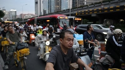 Economic worries are weighing on people in China, even those with jobs and steady incomes.