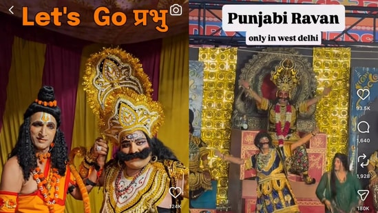 From grooving on bhangra beats to portraying backstage brotherhood with Lord Rama, Ravanas in Delhi-NCR’s Ramlilas are reliving the iconic character and winning hearts.