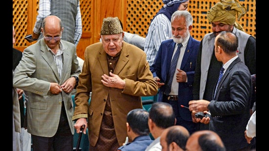 National Conference (JKNC) chief Farooq Abdullah. (PTI File)