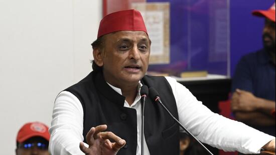 Samajwadi Party chief Akhilesh Yadav (HT File)