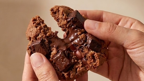 The Cinnamon Kitchen's almond flour and cacao cookies retail for  <span class='webrupee'>₹</span>199 for a pack of two. 