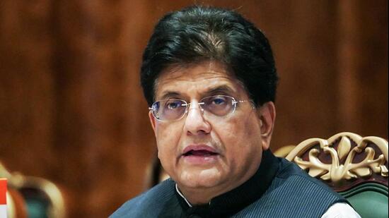 Union minister of Commerce and Industry Piyush Goyal (Ritik Sharma)