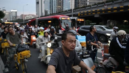 Economic worries are weighing on people in China, even those with jobs and steady incomes.