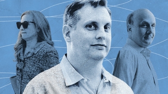 From left, Laura Overdeck, John Overdeck and David Siegel