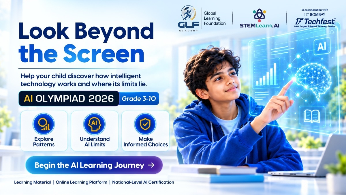 A child explores how artificial intelligence works, highlighting the importance of AI literacy and critical thinking in education. A child explores how artificial intelligence works, highlighting the importance of AI literacy and critical thinking in education.