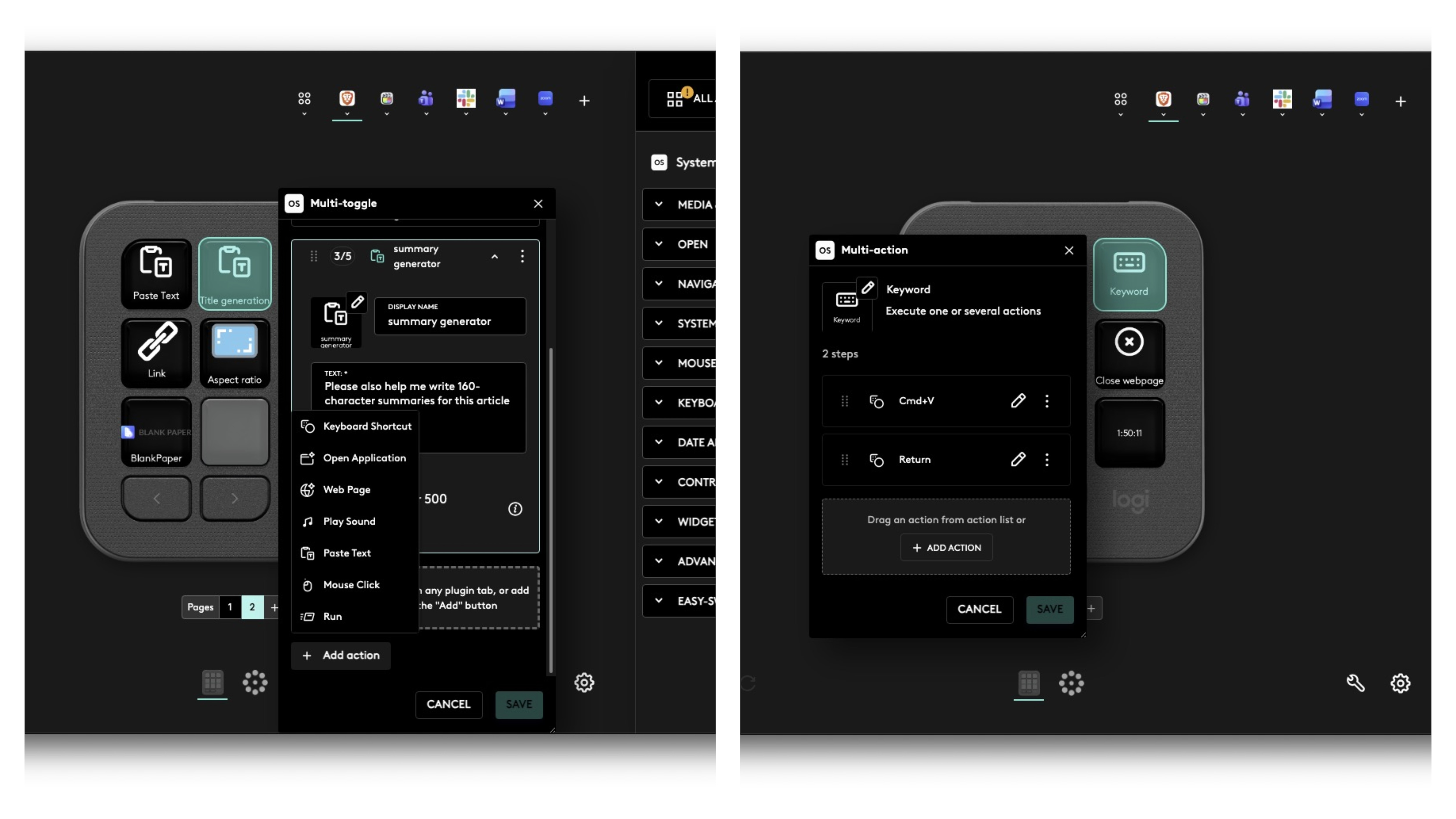 The Advanced category automates complex routines through customisable multi-action commands and toggles. (Shubh Bhushan - Hindustan Times) The Advanced category automates complex routines through customisable multi-action commands and toggles. (Shubh Bhushan - Hindustan Times)