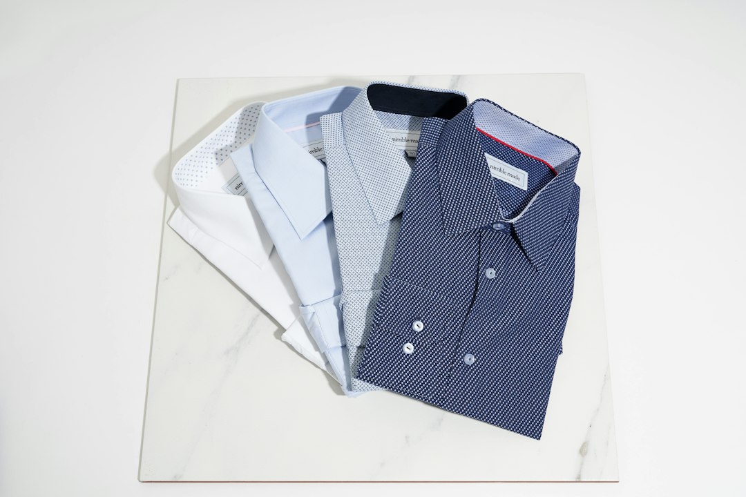 Men’s shirts traditionally button on the right, while women’s button on the left. (Unsplash) Men’s shirts traditionally button on the right, while women’s button on the left. (Unsplash)