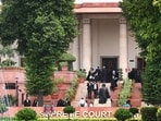 A view of the Supreme Court in New Delhi (HT File Photo/Arvind Yadav)