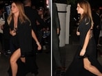 Emma Watson appears in an all-black outfit at the 2026 Academy Museum Gala after-party. 