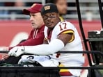 Terry McLaurin is set to undergo surgery to repair the injury, ruling him out for the remainder of the season.(Getty Images via AFP)