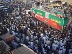 Imran Khan was imprisoned a year later on what are largely believed to be politically driven convictions, but his arrest sparked unprecedented protests. (Reuters)