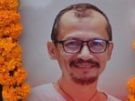 Musician Chongtham Vikram Singh, 54 (RAJ K RAJ /HT PHOTO)
