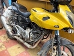 On Monday, police recovered the bike used in the crime from a spot near Andheri station (Raju Shinde/HT Photo)