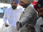 Punjab chief minister Bhagwant Mann’s officer on special duty (OSD) Rajbir Singh Ghuman on Monday appeared before the Central Bureau of Investigation (CBI) for the second time in connection with a case related to alleged corruption in the Chief Minister’s Office. (Ravi Kumar/HT)