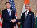 Marco Rubio India visit LIVE: US Secretary of State Marco Rubio, left, shakes hands with India's Foreign Minister Subrahmanyam Jaishankar, right, before their meeting in Mumbai, India, Tuesday, Oct. 20, 2026.