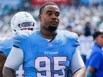 Jordan Elliott’s stint with the Tennessee Titans has ended after just five appearances,(AP Photo)