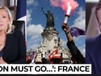French opposition blames president as riots and looting rock France