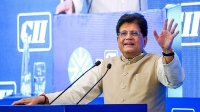 Goyal said India and New Zealand aim to double bilateral trade to NZ$7 billion (about ₹35,000 crore) by 2030 through the agreement. (ANI) Goyal said India and New Zealand aim to double bilateral trade to NZ$7 billion (about ₹35,000 crore) by 2030 through the agreement. (ANI)
