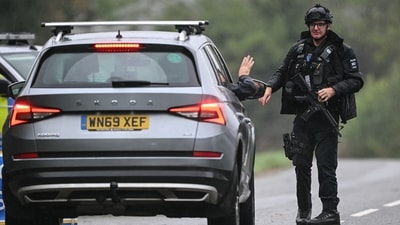 Police have been investigating a suspected terror plot on September 27 targeting RAF Fairford, a US-run air base in western England that was used to launch strikes against Iran during this year's war. (Representative Image/AFP) Police have been investigating a suspected terror plot on September 27 targeting RAF Fairford, a US-run air base in western England that was used to launch strikes against Iran during this year's war. (Representative Image/AFP)
