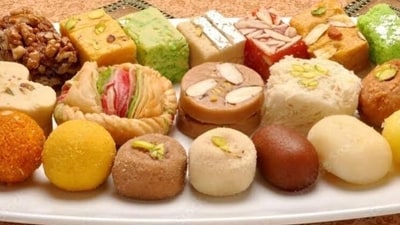 The food safety department of Delhi said several sweet samples were collected from the respective units for further inspection. (HT_PRINT) The food safety department of Delhi said several sweet samples were collected from the respective units for further inspection. (HT_PRINT)