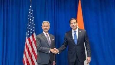 This is his second visit to India since May, when he held bilateral talks with Jaishankar and joined a Quad foreign ministers’ meeting in New Delhi. (X/@DrSJaishankar)