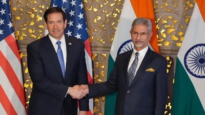 Rubio is scheduled to visit Reliance Industries’ Jamnagar refinery, which has an installed capacity of 1.4 million barrels a day, on Wednesday. (@SecRubio) Rubio is scheduled to visit Reliance Industries’ Jamnagar refinery, which has an installed capacity of 1.4 million barrels a day, on Wednesday. (@SecRubio)