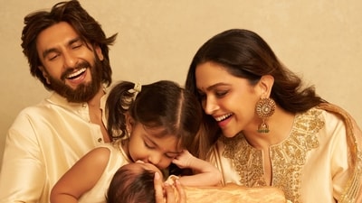 Ranveer, Deepika, Dua with Devi Ranveer, Deepika, Dua with Devi