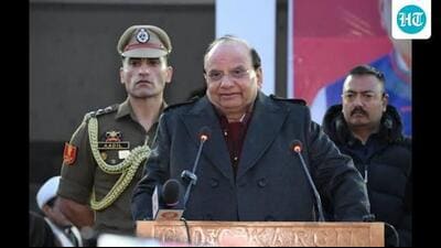 The LG thanked Prime Minister Narendra Modi and Union home minister Amit Shah for this landmark regulation, that will strengthen the grassroots democracy, enhance local representation and promote inclusivity. (HT File)