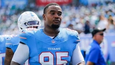Jordan Elliott’s stint with the Tennessee Titans has ended after just five appearances, (AP Photo) Jordan Elliott’s stint with the Tennessee Titans has ended after just five appearances, (AP Photo)