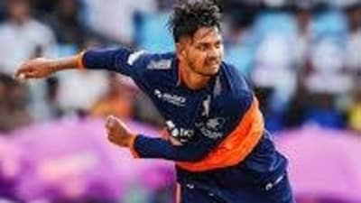 Kartik Yadav took a five-wicket haul. Kartik Yadav took a five-wicket haul.