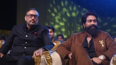 Ahead of its grand worldwide theatrical release this Diwali, the cast and makers of Ramayana gathered in Hyderabad to celebrate the epic journey. Ahead of its grand worldwide theatrical release this Diwali, the cast and makers of Ramayana gathered in Hyderabad to celebrate the epic journey. 