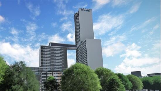 In 2023, the contract for construction of a 29-storey tower and a 42-storey tower on the Manora plot was awarded L&T