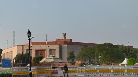 Parliament House in New Delhi (HT File Photo/Arvind Yadav)