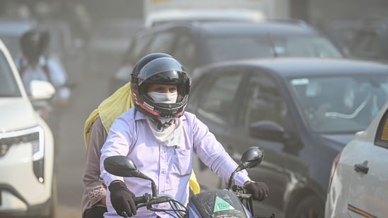New Delhi, India - Sept. 22, 2026: Low AQI (Photo by Sanchit Khanna/ Hindustan Times)