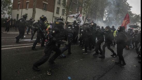 French protests highlight deep, historical faultlines