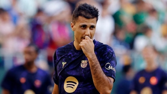 Rodri is reportedly not feeling fully fit, prompting Flick to hold him back from the start. 