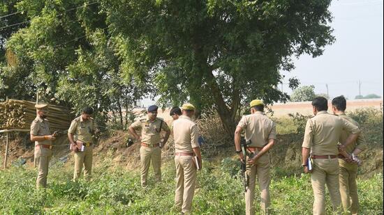 The three women had gone to the fields and were plucking radish when they came in contact with a snapped electricity wire that fell from a pole. (Sakib Ali/HT Photo)