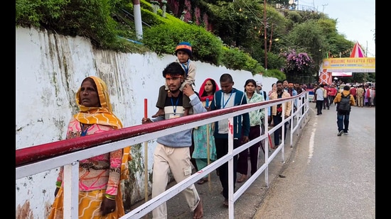 To facilitate a smooth, safe and spiritually fulfilling pilgrimage, the shrine board had put in place elaborate arrangements for the convenience of devotees. (ANI Video Grab)